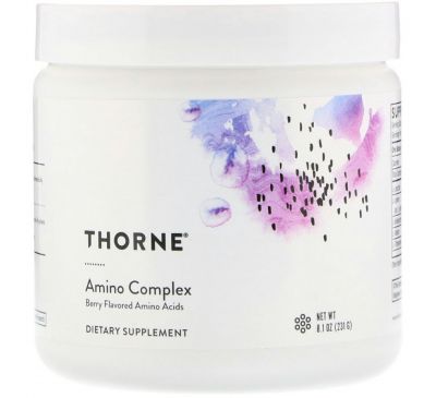 Thorne Research, Амино комплекс с ягодным вкусом, 8.1 унций (231 г)