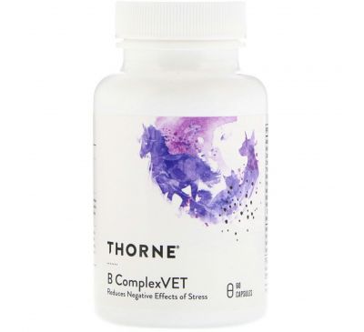 Thorne Research, B ComplexVET, 60 капсул
