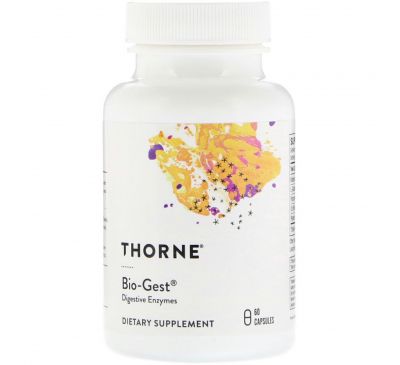 Thorne Research, Bio-Gest, 60 капсул