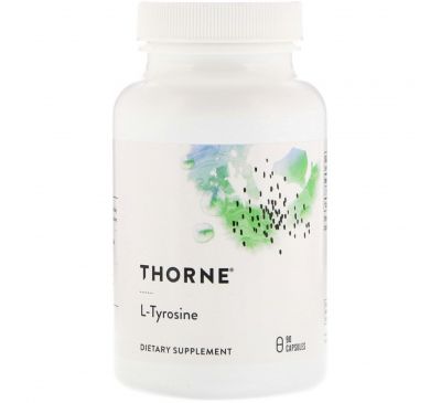 Thorne Research, L-тирозин, 90 капсул