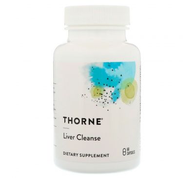 Thorne Research, Очищение печени, 60 капсул