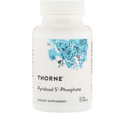 Thorne Research, Пиридоксаль-5-фосфат, 180 капсул