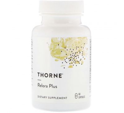 Thorne Research, Relora Plus, 60 капсул