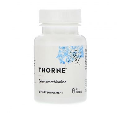 Thorne Research, Селенометионин, 60 капсул