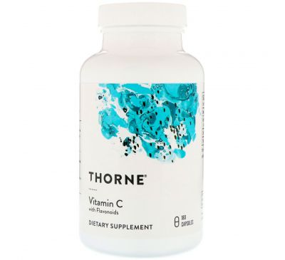 Thorne Research, Витамин C с флавоноидами, 180 капсул