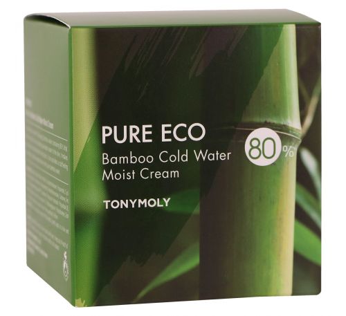 Tony Moly, Pure Eco, бамбуковый увлажнящий крем, 200 мл