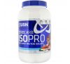 USN, Zero Carb ISOPRO, 100% Whey Protein Isolate, Whey Tella, 1.65 lb (750 g)