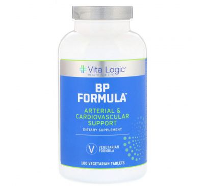 Vita Logic, Формула BP, 180 вегетарианских таблеток
