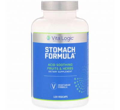 Vita Logic, Формула для желудка, 120 капсул с оболочкой из ингредиентов растительного происхождения
