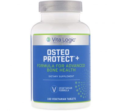 Vita Logic, Osteo Protect Plus, 100 вегетарианских таблеток