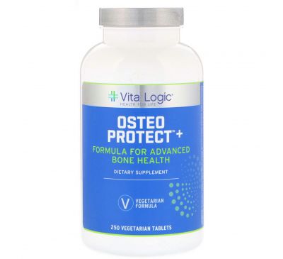 Vita Logic, Osteo Protect Plus, 250 вегетарианских таблеток