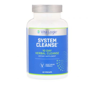 Vita Logic, Системное очищение, 60 капсул с оболочкой из ингредиентов растительного происхождения