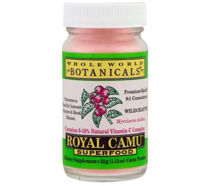 Whole World Botanicals, Royal Camu Powder, 32g (1.12 oz)