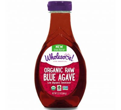 Wholesome Sweeteners, Inc., Organic Raw Blue Agave, 23,5 унций (666 г)