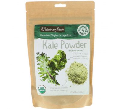 Wilderness Poets, Kale Powder, 8 oz (226.8 g)