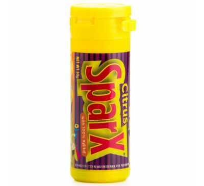 Xlear, Конфеты SparX, со 100% ксилитом, цитрусовые, 30 г