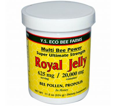 Y.S. Eco Bee Farms, Маточное молочко, 11,5 унций (326 г)