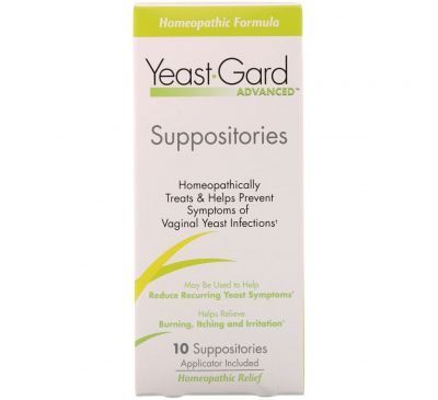 YeastGard Advanced, Суппозитории Yeast Gard Advanced, 10 суппозиториев