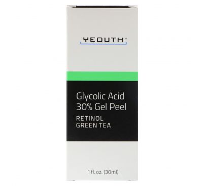 Yeouth, Glycolic Acid 30% Gel Peel, 1 fl oz (30 ml)