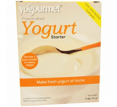 Yogourmet, Сублимированная закваска для йогурта, 30 г