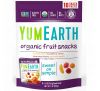 YumEarth, Фруктовые закуски органического происхождения, оригинальные, 10 пакетов, 19,8 г (0,7 унции) каждый