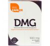 Zahler, Диметилглицин, передовой диметилглицин Н, N-диметилглицин, 500 мг, 90 жевательных таблеток