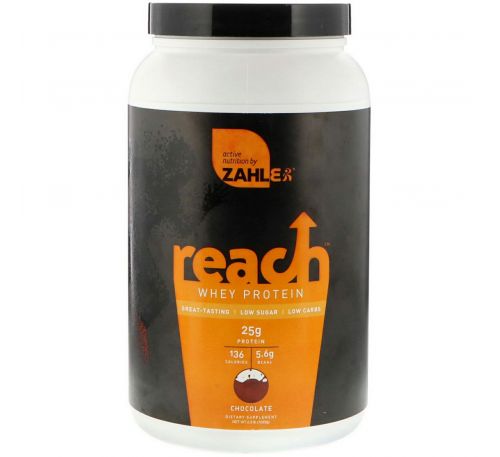 Zahler, Reach, Whey Protein, Chocolate, 2.3 lb (1022 g)